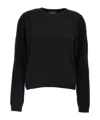 Moncler X Rick Owens Round Neck Sweater In Black