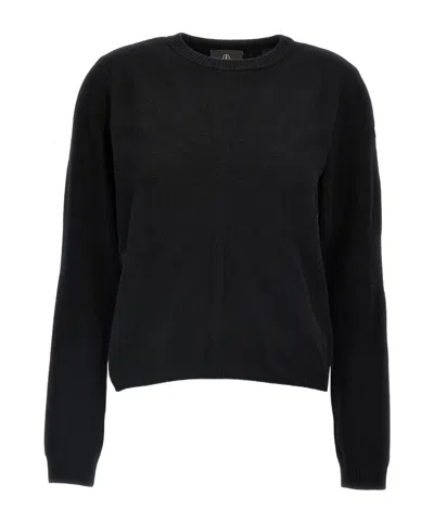 MONCLER X RICK OWENS MONCLER  RICK OWENS BIKER ROUND NECK JUMPER