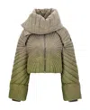 Moncler X Rick Owens Moncler  Rick Owens Long-sleeved Zipper Down Jacket In Gray