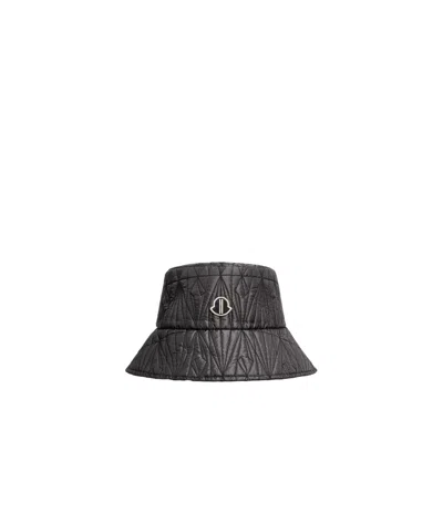 Moncler X Rick Owens Moncler  Rick Owens Padded Bucket Hat In Black