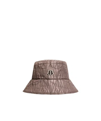 Moncler X Rick Owens Moncler  Rick Owens Padded Bucket Hat In Taupe