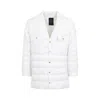 Moncler X Rick Owens Outershirt Jacket In White