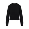 Moncler X Rick Owens Mu02d9c01 Biker Round Neck Pullover Women In Black