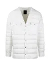 Moncler X Rick Owens Outershirt Jacket In White
