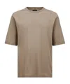 Moncler X Rick Owens Rick Owens Moncler Short-sleeved T-shirt In Brown