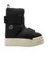 Moncler X Rick Owens Rick Owens X Moncler Round-headed Boots In Black