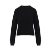 Moncler X Rick Owens Mu02d9c01 Biker Round Neck Pullover Women In Black