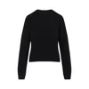 Moncler X Rick Owens Mu02d9c01 Biker Round Neck Pullover Women In Black