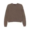 Moncler X Rick Owens Sweaters In Beige
