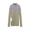 Moncler X Rick Owens Moncler + Rick Owens Cut Out Knitted Jumper In Grey