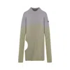 Moncler X Rick Owens Acid Degrad Subhuman Sweatshirt In Grey