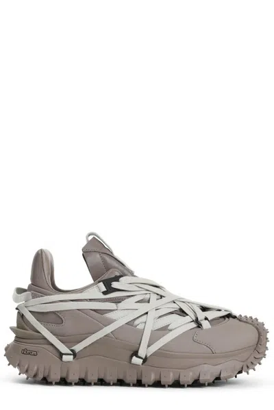 Moncler X Rick Owens Trailgrip Megalace Lace In Grey