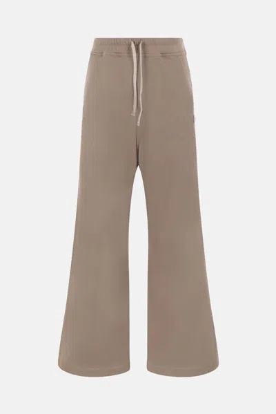 Moncler X Rick Owens Trousers In Brown