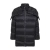 Moncler X Rick Owens X Rick Owens Cyclopic Coat In Black