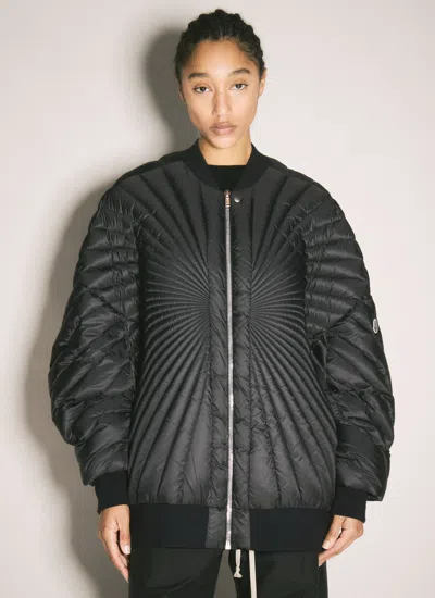 Moncler X Rick Owens Women Radiance Peter Jacket In Black