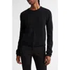 Moncler X Rick Owens Wool & Cashmere Crewneck Sweater In 999-black