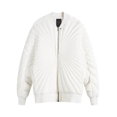Pre-owned Moncler X Rick Owens Woven Radiance Peter Jacket 'milk' | White | Men's Size 2