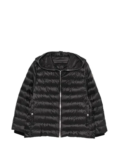 Moncler X Rick Owens Woven Ziplock Jacket Clothing In Black