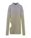 Moncler X Rick Owens X Rick Owens Cut-out Jumper In Nude