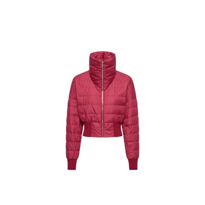Moncler X Rick Owens X Rick Owens Down Jacket In Red