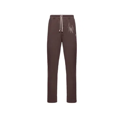 Moncler X Rick Owens X Rick Owens Drawstring-fastening Track Pants In Gray