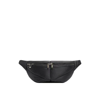 Moncler X Rick Owens X Rick Owens Quilted Belt Bag In Black