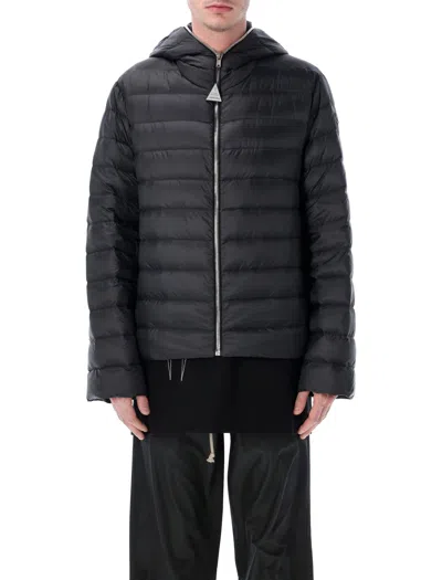 Moncler X Rick Owens Ziplock Jacket In Black