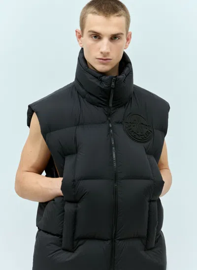 Moncler X Roc Nation Designed By Jay-z Apus Vest In Black