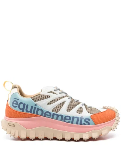 Moncler X Salehe Bembury Trailgrip Amoeba Sneakers In Gray
