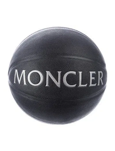 Pre-owned Moncler X Spalding Basketball In Black