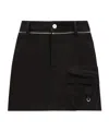 Moncler Genius X Willow Smith Belt-loop Skirt In Black
