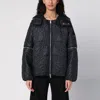Moncler X Willow Smith Haissa Black Padded Down Jacket In Black