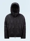 Moncler X Willow Smith Haissa Black Padded Down Jacket In Black