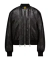 Moncler X Willow Smith Iali Pilot Jacket In Black