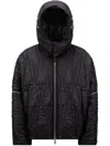 Moncler X Willow Smith Haissa Black Padded Down Jacket In Black