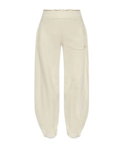 Moncler X Willow Smith Logo Patch Track Pants In White
