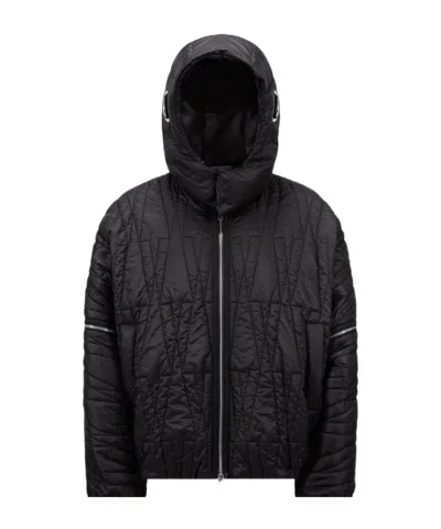 Moncler X Willow Smith Long-sleeved Down Jacket In Black