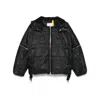 Moncler X Willow Smith Haissa Black Padded Down Jacket In Black