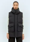 Moncler X Willow Smith Sabela Down Vest In Black