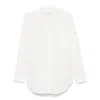 Moncler X Willow Smith White Cotton Shirt In Multicolor