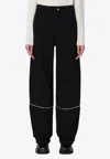 Moncler Genius X Willow Smith Zipped Pants In Black