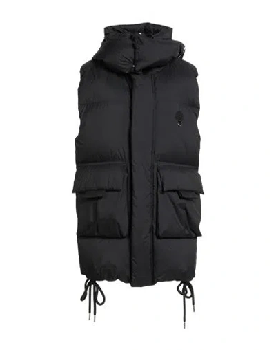 Moncler X Willow Smith Woman Vest Black Size 00 Polyamide