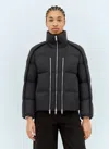 Moncler X Willow Smith Women Yael Short Down Jacket In Black
