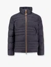 Moncler Xiaohai Cotton Jacket With Denim Effect
