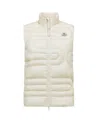 Moncler Xihu Down Vest In Nude
