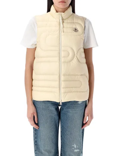 MONCLER MONCLER XIHU SNAKE-QUILTED DOWN GILET