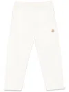 Moncler Year Of The Snake Patch Track Pants In White