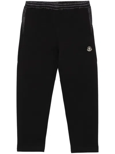 Moncler Year Of The Snake-patch Track Trousers In Schwarz