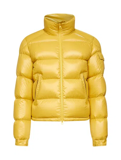 Moncler Yellow Levitha Short Down Jacket<br/>