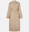 Moncler Yevre Down Trench Coat